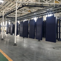 Hinah automatisation PLC alimentation et ligne de revêtement automatique en poudre gratuite