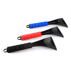 Tùy chỉnh giá rẻ xách tay nhựa xe Băng <span class=keywords><strong>scraper</strong></span> mùa đông tuyết sạch kính chắn gió chọc với mềm xử lý - Product Image 2