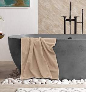 Luxus <span class=keywords><strong>Euro</strong></span> Spa Badet uch Set 100% Rings pun Super Absorbent Quick Dry Übergroßes 30 "x56 \" Waffel Webset - Product Image 2