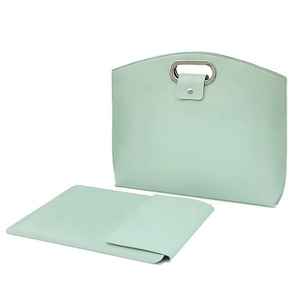 Kit de sac à main tout-en-un <span class=keywords><strong>pour</strong></span> ordinateur portable, pochette intérieure antichoc détachable, sacoche de bureau en cuir PU multi-poches - Product Image 3