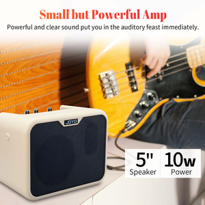 Amplificateur de <span class=keywords><strong>guitare</strong></span> et basse miniature JOYO MA-10 10W, haut-parleur pour <span class=keywords><strong>guitare</strong></span> électrique, commandes de gain/tonalité, sortie casque, entrée AUX, prise EU, 1,3 kg - Product Image 6