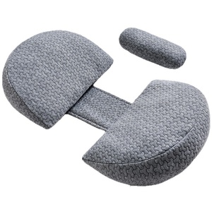 Oreiller Jiang Mian transfrontalier pour femmes enceintes, protection lombaire, sommeil sur le côté, multifonctionnel, en forme de U, motif géométrique - Product Image 5