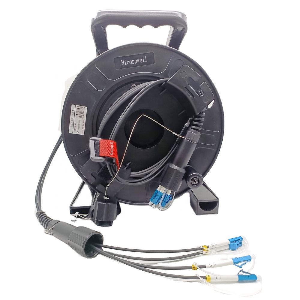 光ファイバー　LCーLC 4コア　シングルモード　150m JUNS OP-LCLC-SD-150M 光ファイバーケーブル LC-LC シングルモード