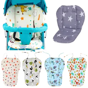 Coussin de siège de chaise haute pour enfants, grand coussin épais pour poussette de bébé, respirant en tissu de coton, tapis de coussin, accessoires pour bébé, 2022