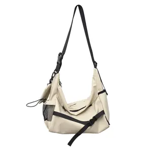 High Quality Luxury Bags Designer Women College Student Crossbody Bag Large Capacity Simple Men's Messenger Bag