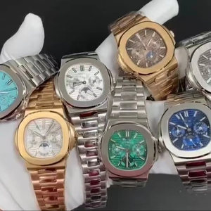 Reloj Deportivo de Lujo de Alta Calidad, de Acero Inoxidable, Totalmente Automático, Mecánico, Multifuncional, para Philippers, con Cristal de Zafiro - Product Image 1