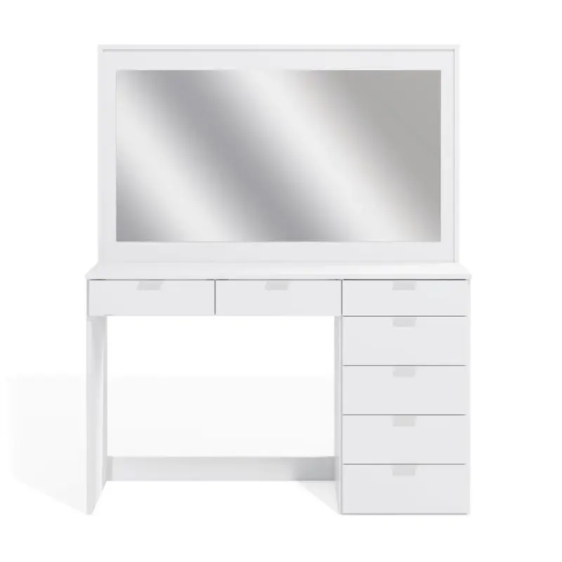 Dressing Vanity mit Spiegel Phantasie Schmink tisch mit Lichtern um Spiegel antiken Schmink tisch mit Spiegel und Hocker