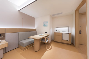 Meubles modernes de luxe de chambre à coucher d'hôtel Personnalisable cinq étoiles en bois Design OEM Mobilier de chambre d'hôtel moderne personnalisé - Product Image 3