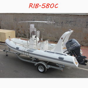 Zhenbo Mới 115HP 4 Đột Quỵ Phía Ngoài Động Cơ Thuyền Động Cơ Sườn 580 Hypalon Inflatable Sườn Thuyền 580 - Product Image 4