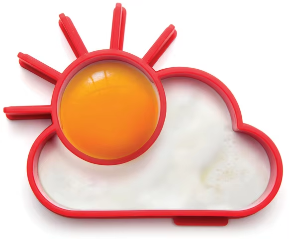 Sun Cloud Shape Silicone Fried Egg Mold Non-Stick Pancake Cooker and Egg Fryer Egg Tools