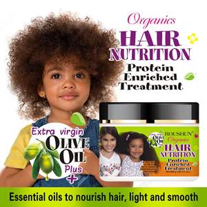 Juego de champú y acondicionador para el cabello para niños con aceite de oliva para el cabello rizado de los niños para nutrir y prevenir suavemente el daño de la piel - Product Image 5