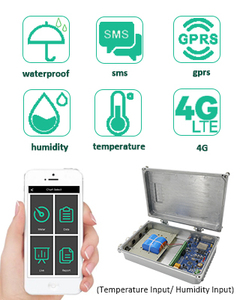4G RS485 modbus điều khiển thiết lập từ xa bằng SMS hoặc GPRS nhiệt độ không dây độ ẩm cảm biến 4G RS485 4G báo động Messenger - Product Image 3