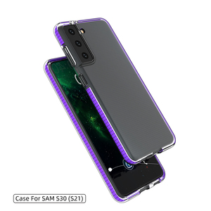เคสโทรศัพท์มือถือแบบใส TPU ป้องกันการกระแทก 360 องศา พร้อมระบบป้องกันแบบถุงลมนิรภัย สำหรับ Samsung S21 - Product Image 4