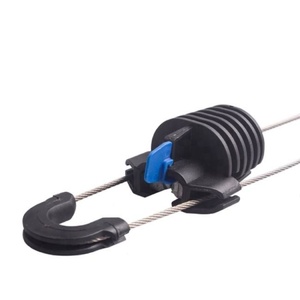 Abrazadera de tensión aislada tipo cuña PA05 para cable de fibra óptica ADSS en forma de 8 - Product Image 3
