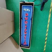 Enseigne LED néon personnalisée rétroéclairée avec cadre métallique, verre haute résistance, étanche IP65, multicolores, pour maisons, salons de manucure et entreprises