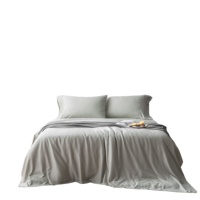 Draps de lit en bambou de grande qualité, vente en gros pour maison et chine