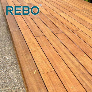 Tarima de Bambú Carbonizado de Alta Densidad, Diseño Moderno, Ecológica, para Exteriores, Impermeable, Antideslizante, Fácil de Instalar - Product Image 5