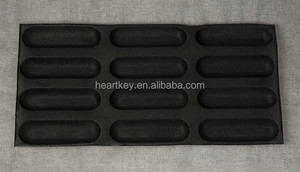 12 Cavity Silform Baguette <b>Baking</b> Pan, French Bread <b>Silicone</b> Perforated Baguette <b>Baking</b> Pan - Product Image 5