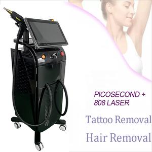 Máquina Profesional 2 en 1 de Depilación Láser de Diodo y Eliminación de Tatuajes 808 755 1064nm, Rejuvenecimiento Cutáneo con Picosegundos, Semiconductor Comercial - Product Image 2