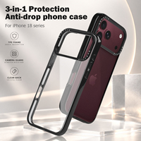 Coque de protection multi-modèles pour PC en TPU avec impression UV au dos, logo latéral gravé à froid, compatible charge sans fil, OEM ODM, protection contre les chutes de 8,2 pieds