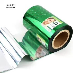 Transparent Plastic Wrapping Stretch Film Food Shampoo plastic cup sealing plastic film