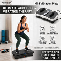 Körper-Vibrationsplattform Vibrationsplatte Trainingsgerät zur Gewichtsreduktion Vibrator mit Niedriger Intensität für Sport Abnehmen Kardio-Therapie