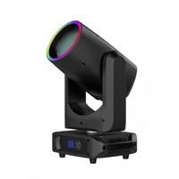 Projecteur de scène LED mobile 200W, 18 gobos, 8 couleurs, DMX512, activé par le son, contrôle automatique, IP33, durée de vie 20000 heures, pour DJ, discothèque, fête
