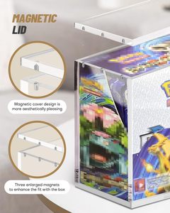 Estuche Acrílico Moderno Personalizado con Protección UV y Tapa Magnética, Caja de Exhibición para Almacenamiento de Paquetes, Fácil de Ensamblar - Product Image 2
