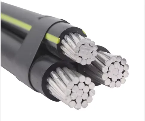 0.6/1kvABC aluminum cable xlpe insulation single core Aerial bundled cable overhead cable