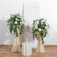 Fournitures de décoration de mariage personnalisées, support à fleurs pour mariage, boule de fleurs, centre de table pour mariage, centre de table pour table de mariage