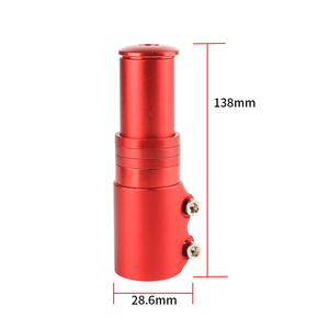 Adaptateur de Guidon en Alliage d'Aluminium pour Vélo, Rehausseur de Guidon, Adaptateur de Guidon pour <span class=keywords><strong>VTT</strong></span>, Extension de <span class=keywords><strong>Potence</strong></span> de Vélo - Product Image 4