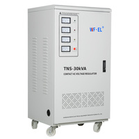 Stabilizer Tegangan AC Otomatis Industri WF.EL 30KVA 60KVA 70KVA 75KVA 80KVA 3 Fasa 380V/400V AVR Proteksi Hubung Singkat