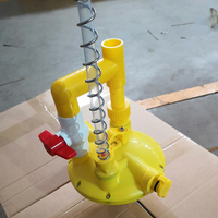 Régulateur de pression d'eau pour élevage de volailles RS-62/63, régulateur de pression à auto-nettoyage, système de ligne d'abreuvement pour volailles