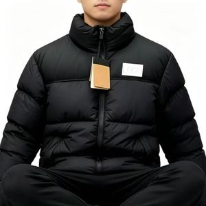 Veste d'hiver rembourrée brillante pour homme, coupe courte, zippée, de haute qualité, style OEM, pour l'extérieur, pour <span class=keywords><strong>North</strong></span> City - Product Image 5