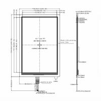 Écran tactile LCD TFT de qualité industrielle de 10,1 pouces, 800x1280, 300 cd/m², -20~70 ° C, Mini et Type-C