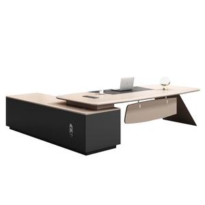 Modern Luxury Executive Office <strong>Desk</strong> for Use <strong>Rectangular</strong> Wooden Boss CEO Panel Executive Manager <strong>Desk</strong> - Product Image 6