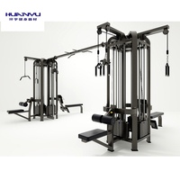 Vente Directe Usine Équipements de Gymnastique et de Fitness Meilleurs Vendeurs / Poste Multi-Stations Cable Crossover 8