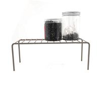 Organisateur de comptoir de cuisine extensible en acier, étagère de rangement pour armoire de salle de bain, pour casseroles, vaisselle et épices