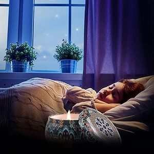 Long-Burning Scented <b>Candle</b> Set, 4-Pack <b>Tin</b> Jar With Multiple Scents, Aromatherapy <b>Candles</b> for Bedroom & Living Room - Product Image 4
