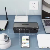 UPS Mini Baru 20000mah 36W Baterai LiFePO4 Online DC Backup Power UPS untuk Kamera CCTV Modem Router WiFi