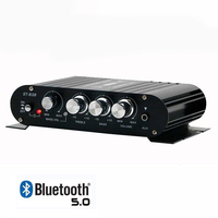Amplificateur audio de voiture 12V 2.1 canaux, amplificateur de puissance pour caisson de basses super puissant pour haut-parleur domestique
