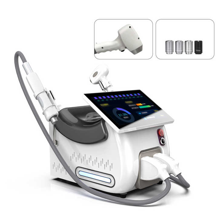 High Quality 2 in 1 Yag Pico Second Laser Machine 808nm Diode Laser Hair Removal Freckle Removal Pigmentation Removal Machine