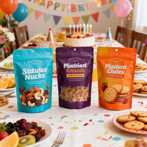 Bolsa de Plástico con Cierre Hermético de Alta Calidad, a Prueba de Olores, para Guardar Gomitas, Proteína en Polvo, Cereales y Alimentos Secos - Product Image 3