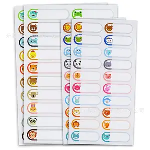 Self-Adhesive Label Stickers for daycare and name/ of kids which you can write on it