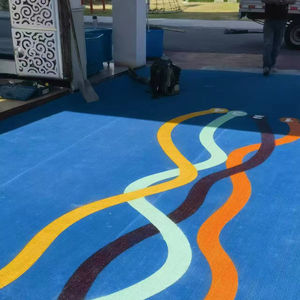 Voies de course en caoutchouc préfabriquées INOLP haute piste élastique pour le sport et la course à pied bonne qualité athlétique piste de 400 mètres - Product Image 1