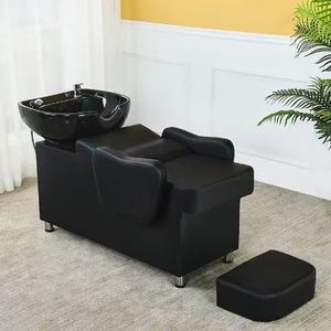 2025 Hot Sale High Quality Shampoo Sink Hair Salon Wash Basin and Chair Hair Salon Shampoo <b>Bed</b> - Product Image 6