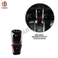 Accessoires intérieur de voiture, pommeau de levier de vitesse, garniture de couvercle pour BMW F01 F06 F10 F12 X3 X4 F25 F26