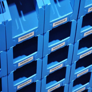 Pp rỗng có thể gập lại coroplast Thùng Stackable nhựa nhà kho hộp sóng chọn bin quần áo lưu trữ corflute Hộp chọn bin - Product Image 5