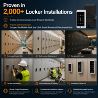Cerradura Inteligente A830 para Casilleros de Golf, Gimnasios, Spas, Parques Acuáticos y Resorts, con Acceso por RFID, PIN y Pulsera, App ttlock