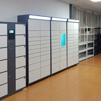 Casier à colis personnalisé intelligent pour la logistique extérieure, livraison de colis, casier de retrait en libre-service pour les sociétés de livraison express
